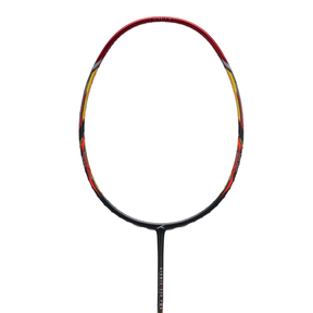 Hundred Atomic X 38 Power Badminton Racket - Charcoal/Red Badminton Rackets Hundred