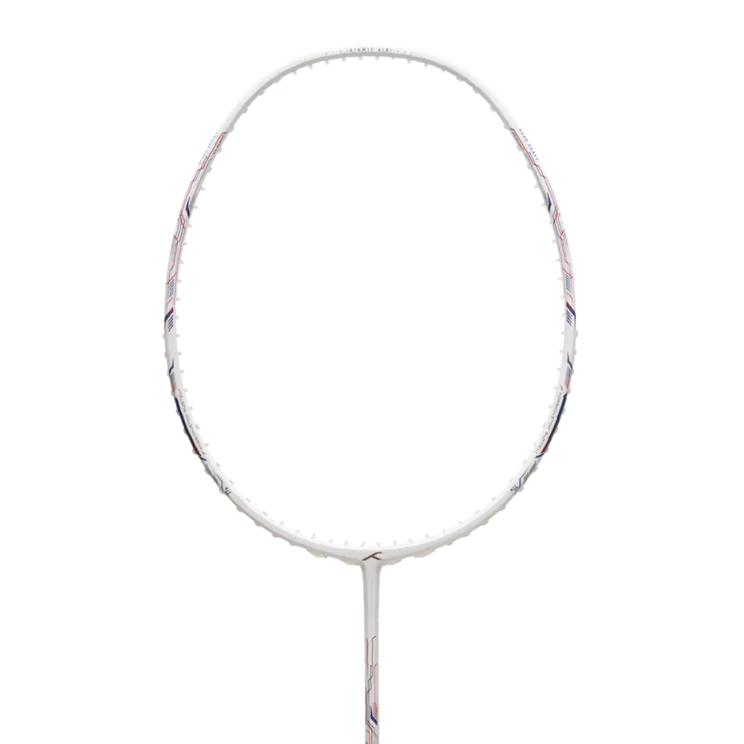 Hundred Atomic Air 77 Badminton Racket - White/Navy Badminton Rackets Hundred