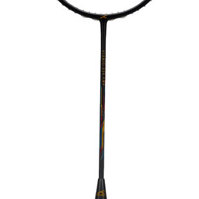 Hundred Atomic X 38 Power Badminton Racket - Black/Grey Badminton Rackets Hundred