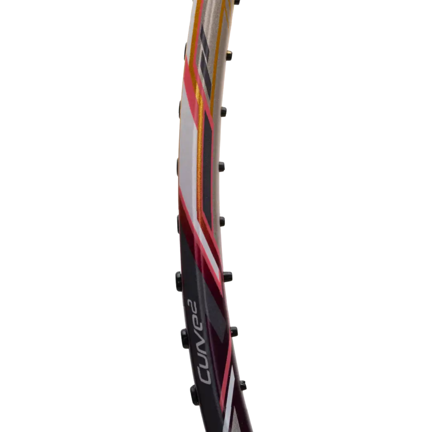 Hundred Primearmour 800 Badminton Racket - Purple/Gold Badminton Rackets Hundred