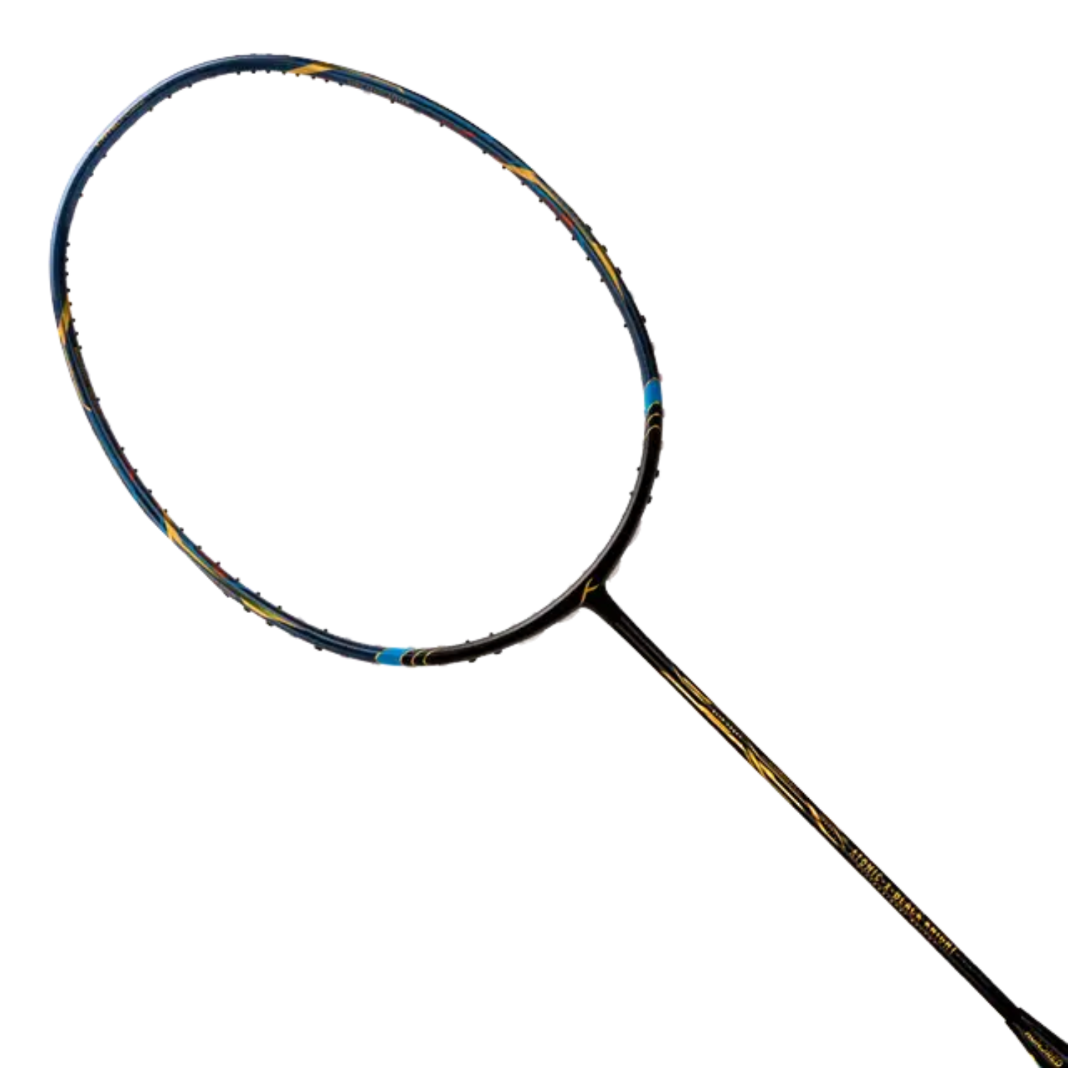 Hundred Atomic X Black Knight 4U Badminton Racket - Black/Navy Badminton Rackets Hundred
