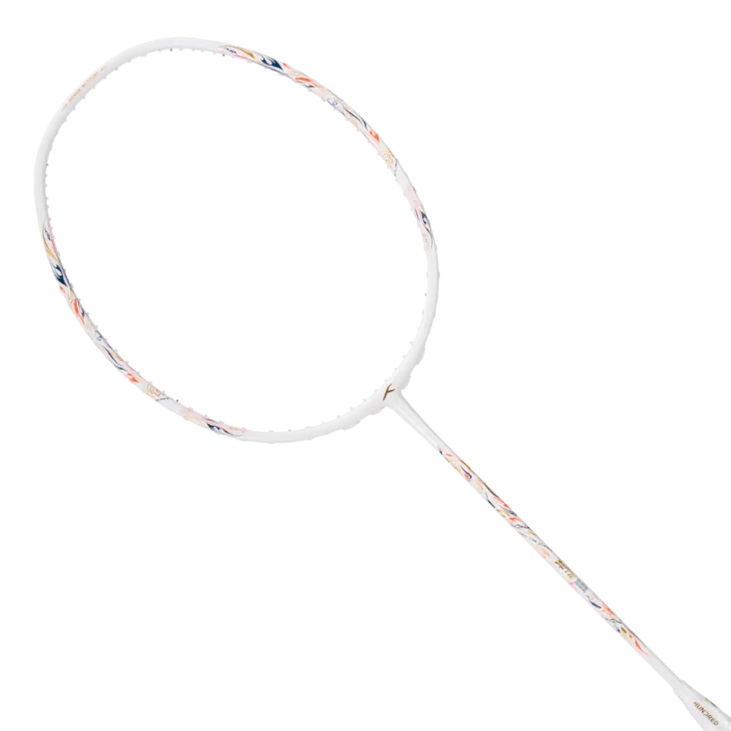 Hundred Battle 900 4U Badminton Racket - White Badminton Rackets Hundred