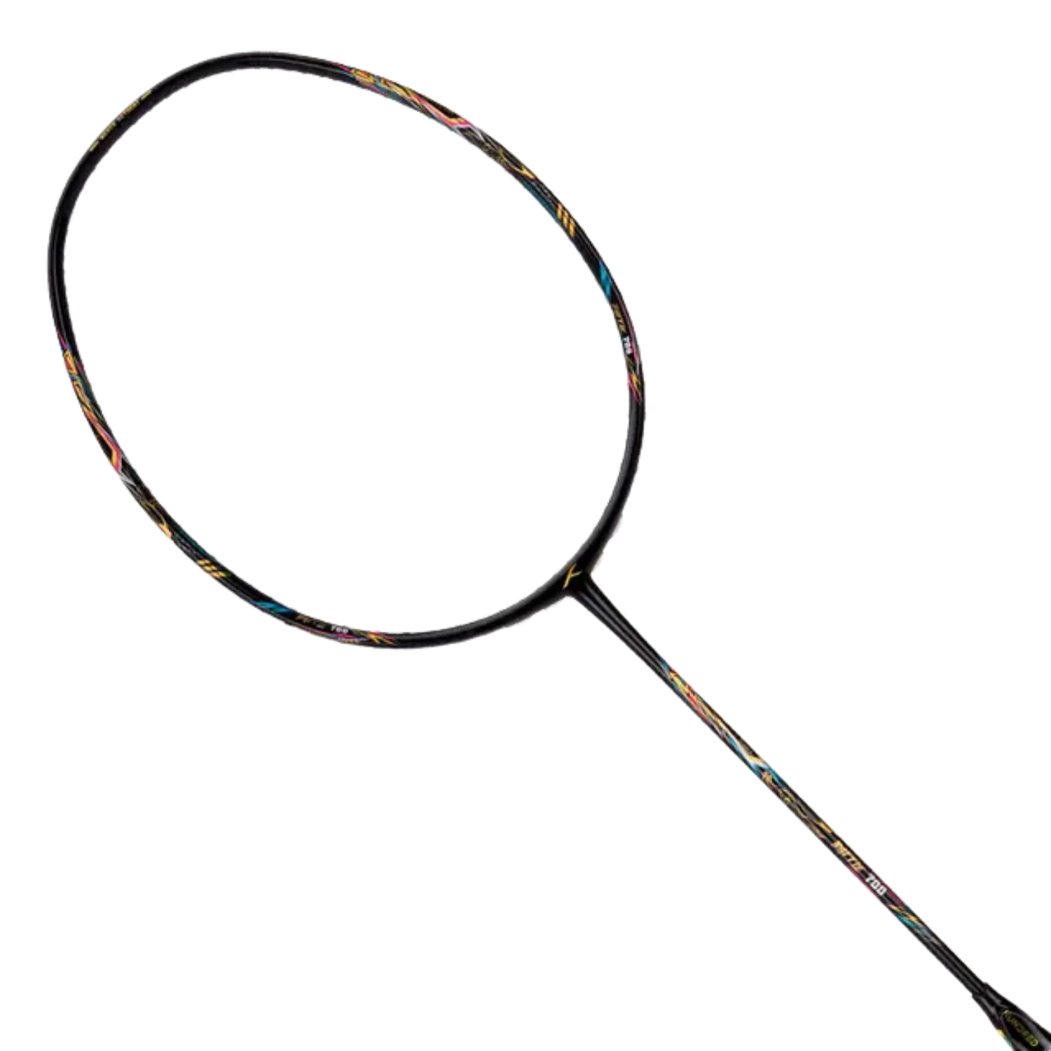 Hundred Battle 700 4U Badminton Racket - Black/Gold/Blue Badminton Rackets Hundred
