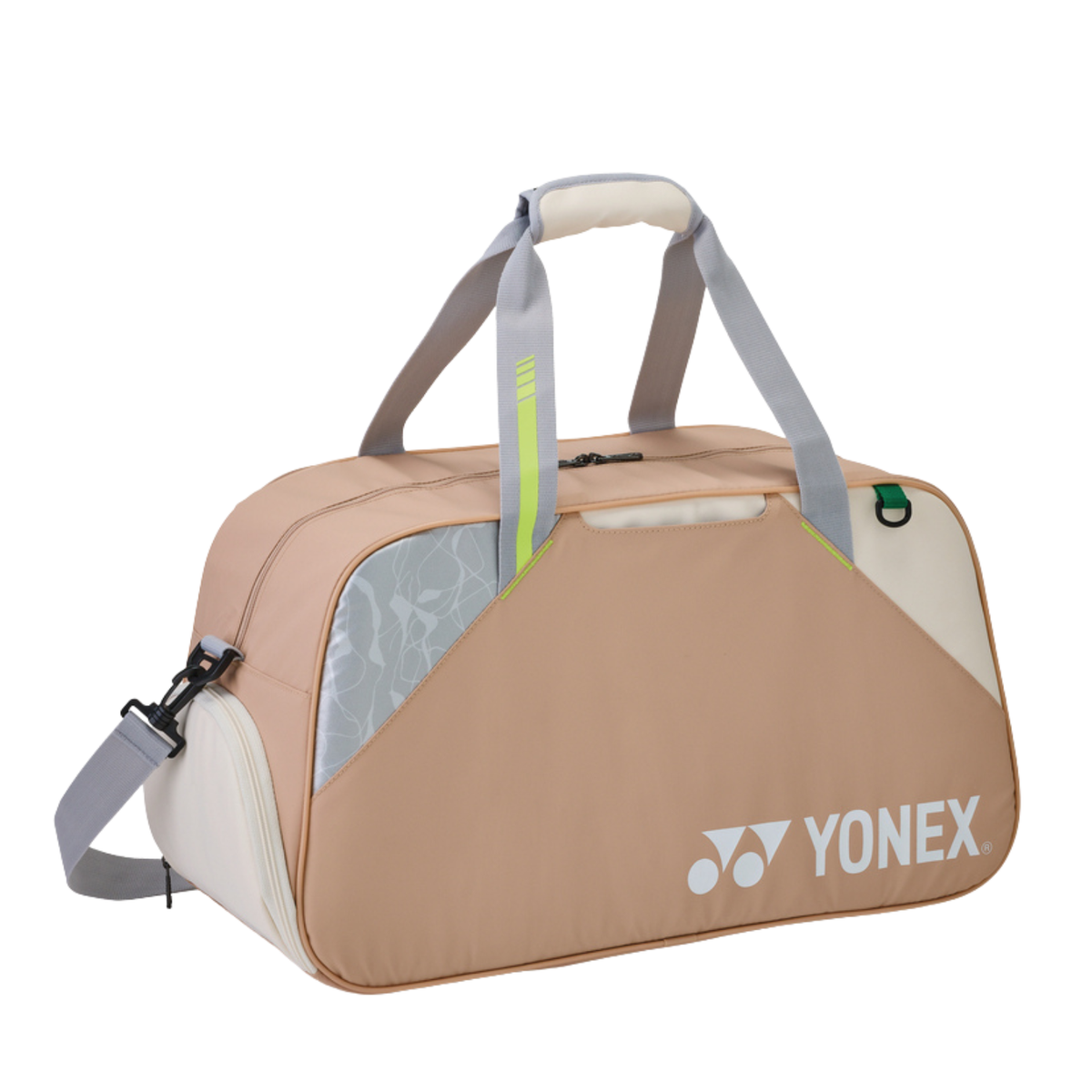 Yonex BA52511EX Club Duffle Boston Bag - Pink/White Pink White Duffle Bag Luggage Yonex