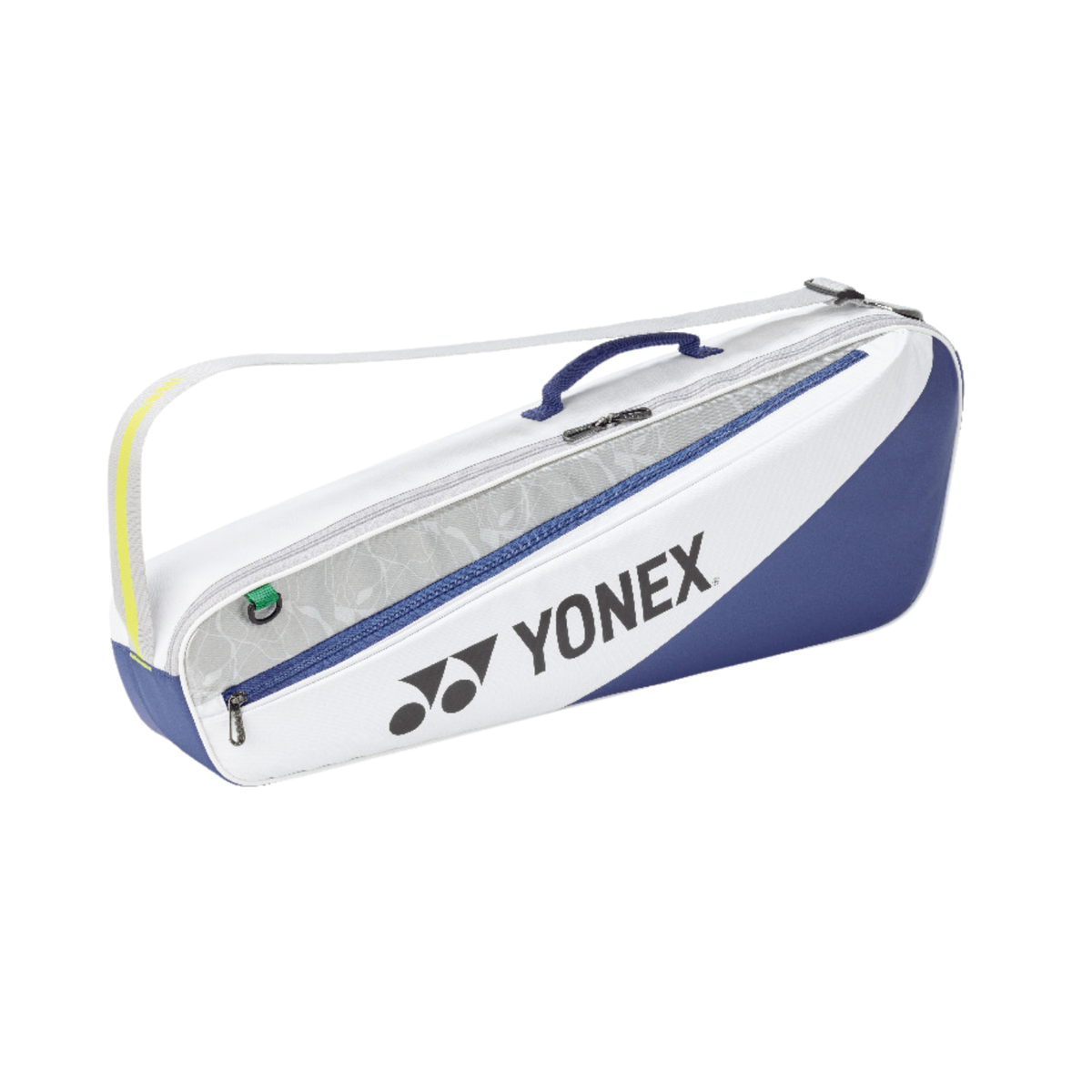 Yonex BA52523EX Club 3 Racket Bag - White/Blue White Blue 3 Rackets Luggage Yonex