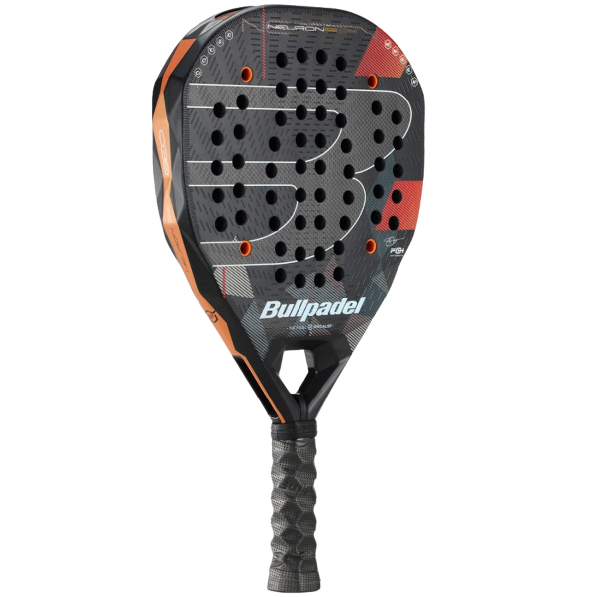 BullPadel Neuron 02 Edge 26 Padel Racket - Black Padel BullPadel