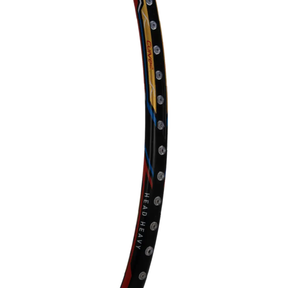 Hundred Atomic X 38 Control Badminton Racket - White/Black Badminton Rackets Hundred