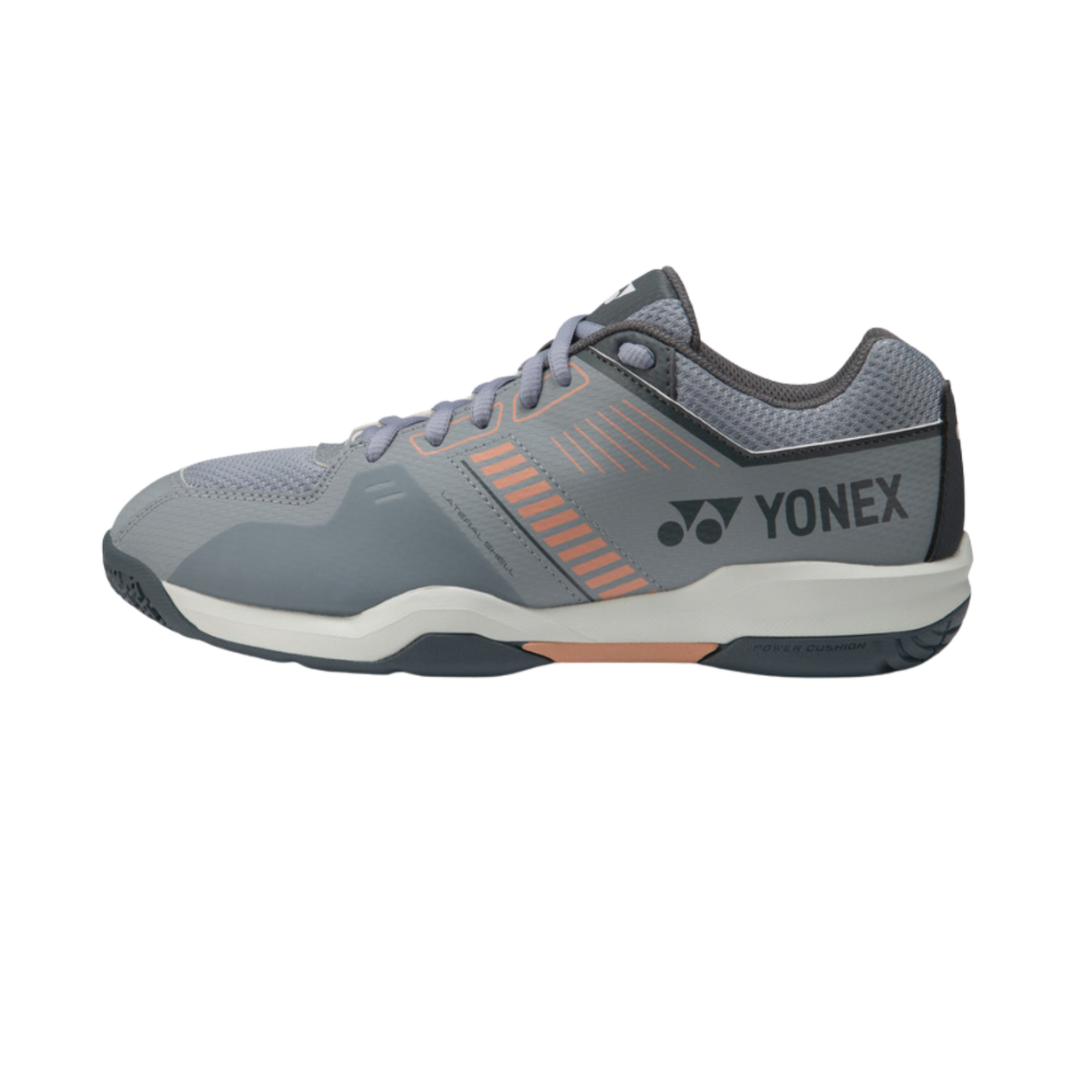 Yonex SHBSF1EX PC Strider Flow Badminton Shoe Men - Light Grey Light Grey Badminton Shoes Yonex