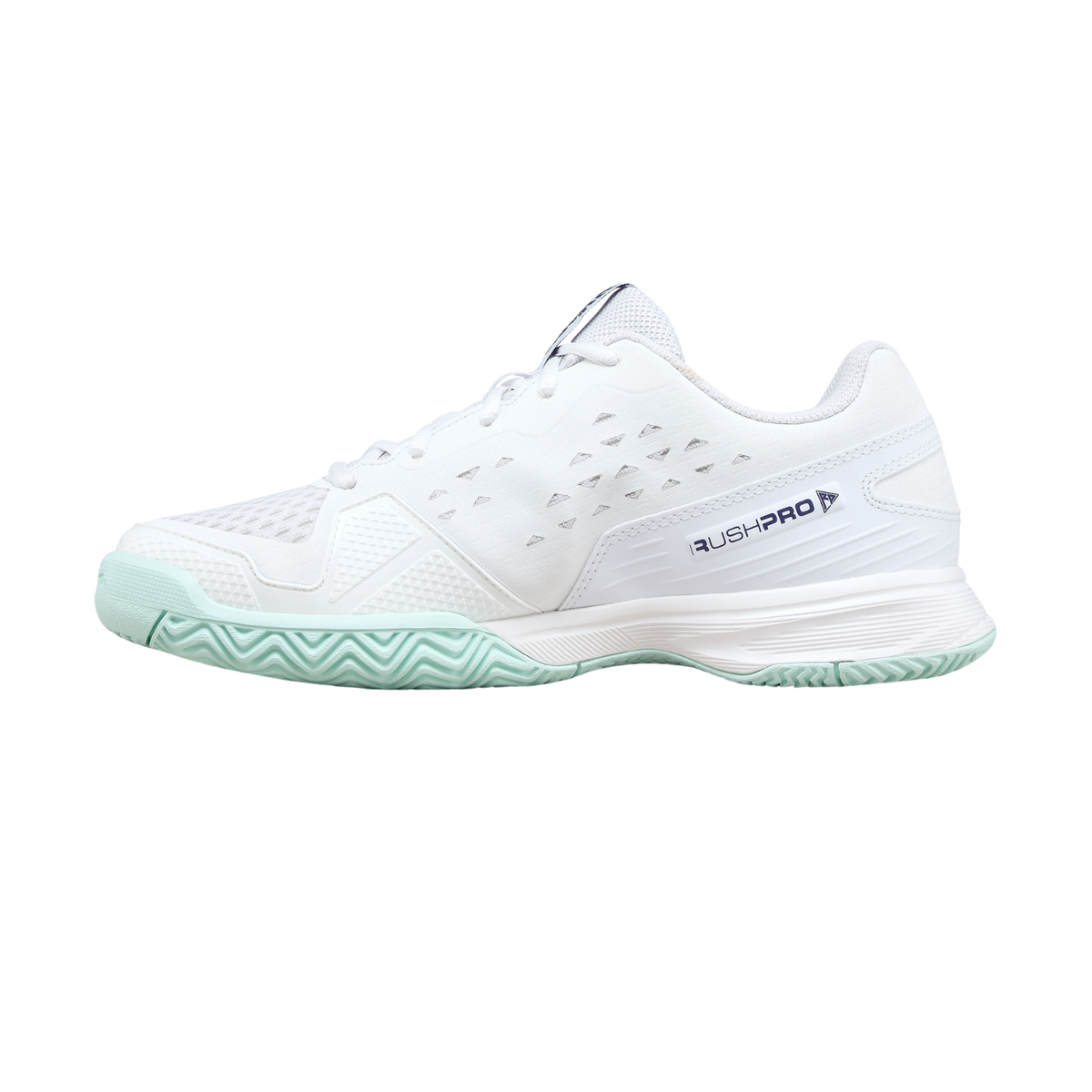 Wilson Rush Pro Ace Junior L Tennis Shoe, White/Bay/Skipper Blue, view 13
