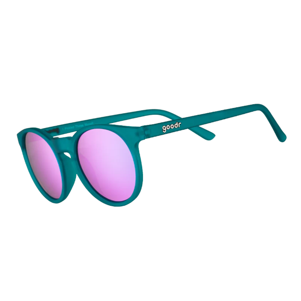 Goodr OG Pickled These Myself Sunglasses - Teal Teal One Size Accessories OG