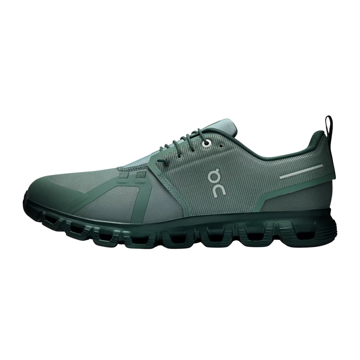 On Running Cloud 6 Waterproof Running Shoes Men - Olive/Evergreen Olive Evergreen Running Shoes On Running