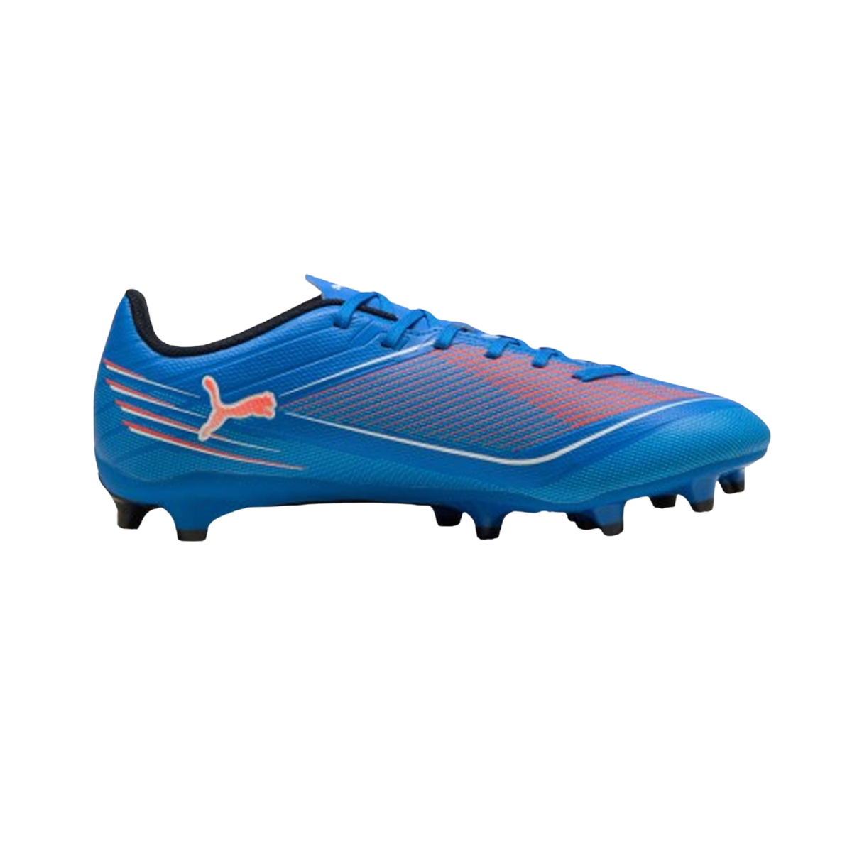 Puma Ultra 6 Play FG/AG Football Boots Unisex - Ultra Blue/Glowing Red Football Boots Puma