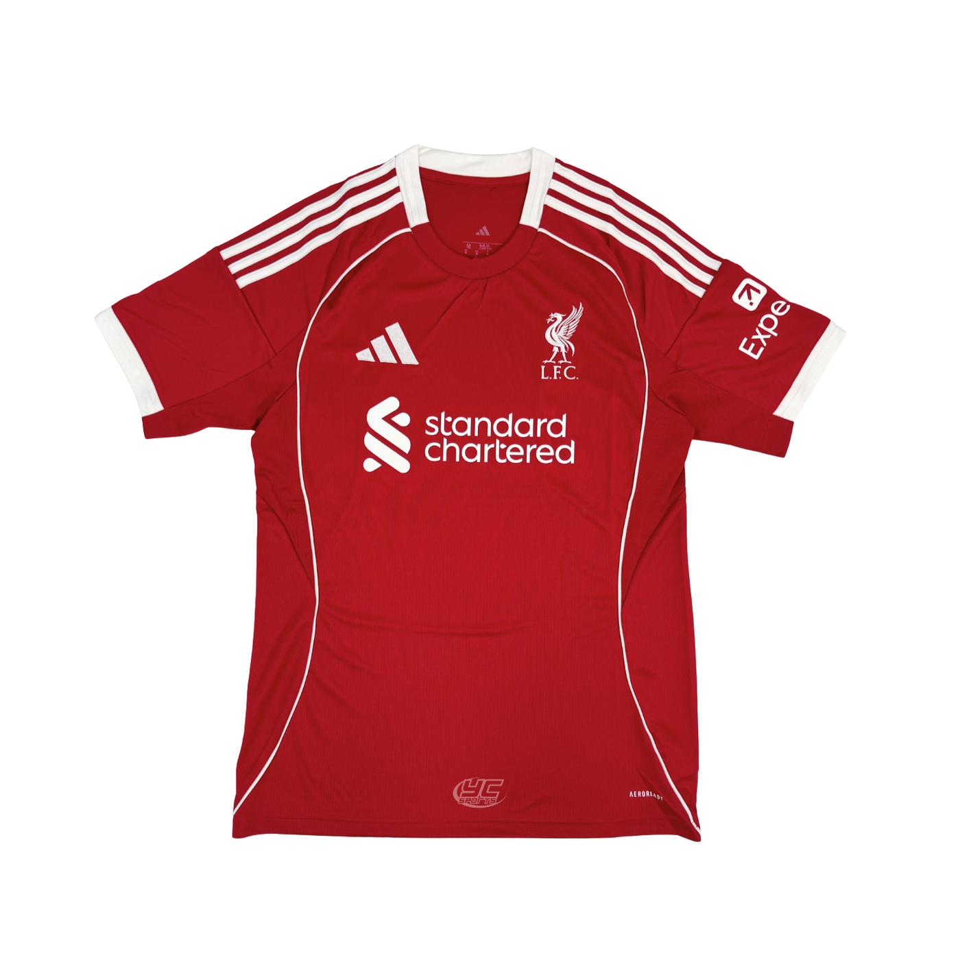 Adidas Liverpool F.C. 25/26 Home Jersey Men- Red Red Clothing Adidas