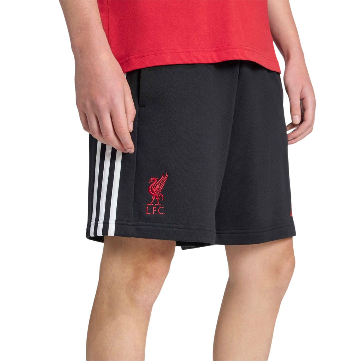 Adidas Liverpool F.C. 25/26 DNA Shorts Men - Black Clothing Adidas