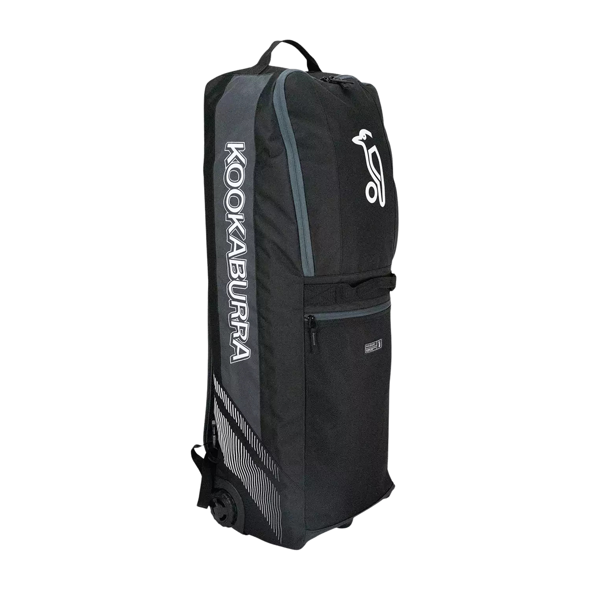 Kookaburra WD5000 Wheelie Duffle Bag Black Grey One Size Kookaburra