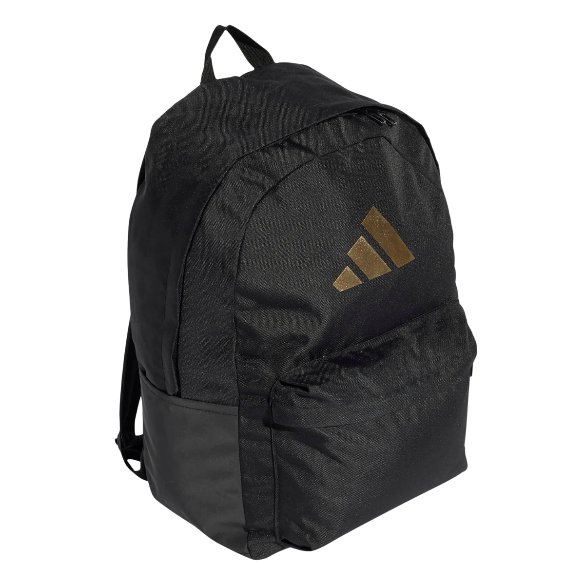 Adidas Classic 3 Bars Backpack - Black/Gold Luggage Adidas