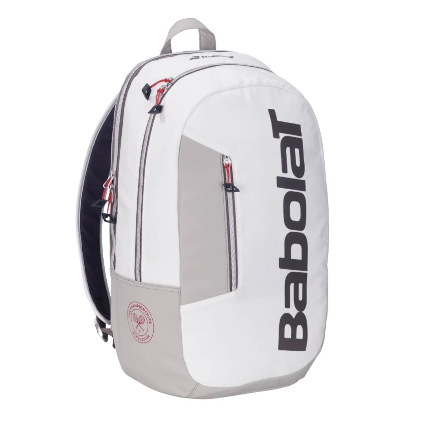 Babolat Pure Lite Wimbledon 2026 Backpack - White White Backpack Luggage Babolat