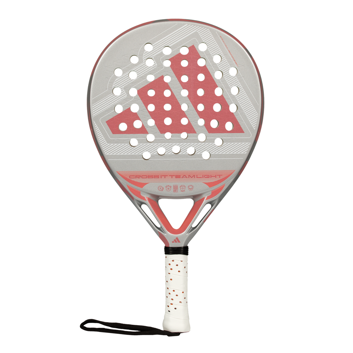 Adidas Cross It Team Light 2026 Padel Racket - Black/White Padel Adidas