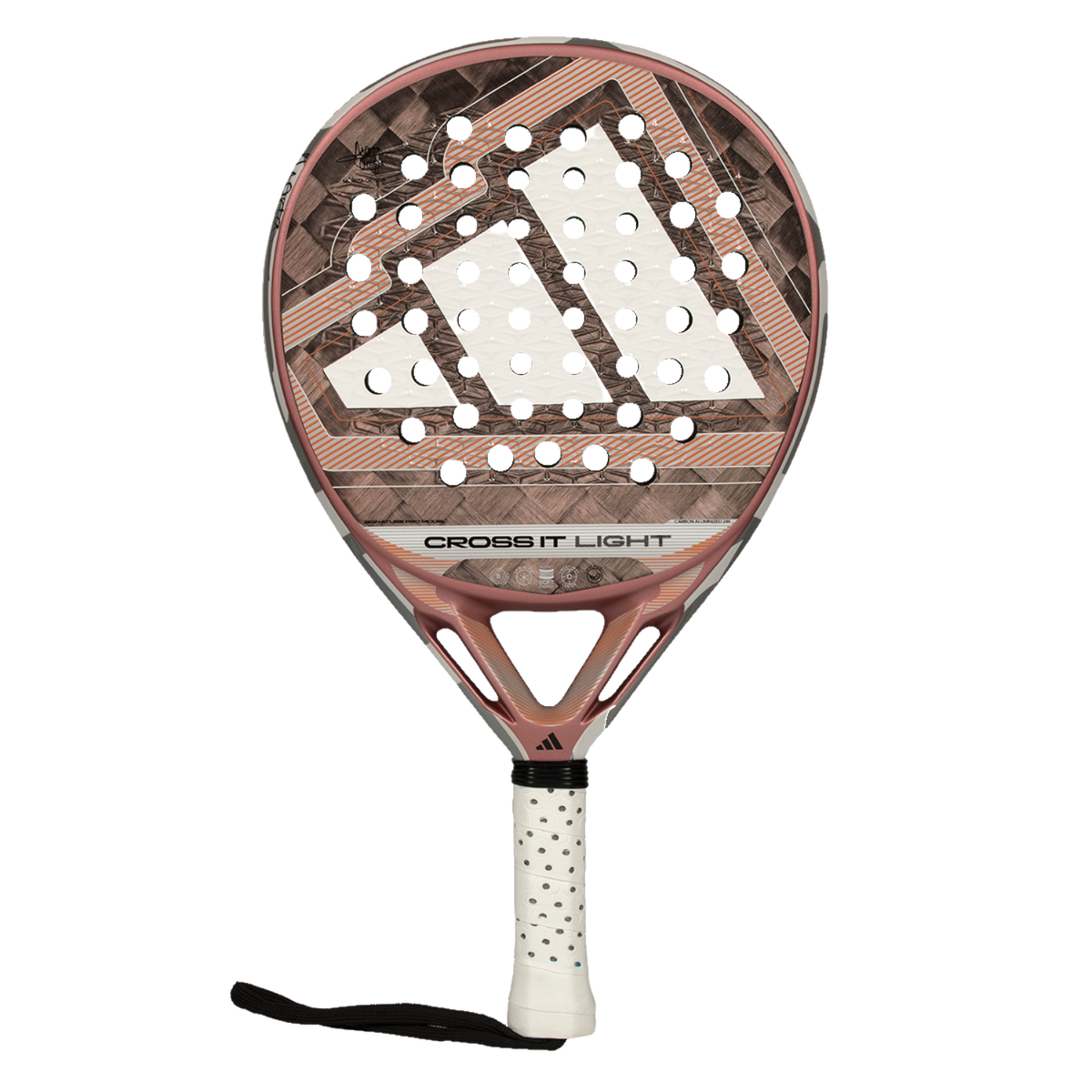 Adidas Cross It Light 2026 Padel Racket - Pink/Silver Padel Adidas