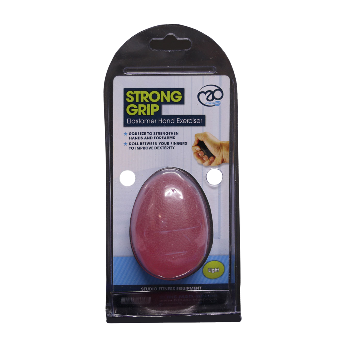 Fitness Mad Strong Grip - Pink/Light Pink (Light) Exercise & Fitness Fitness Mad