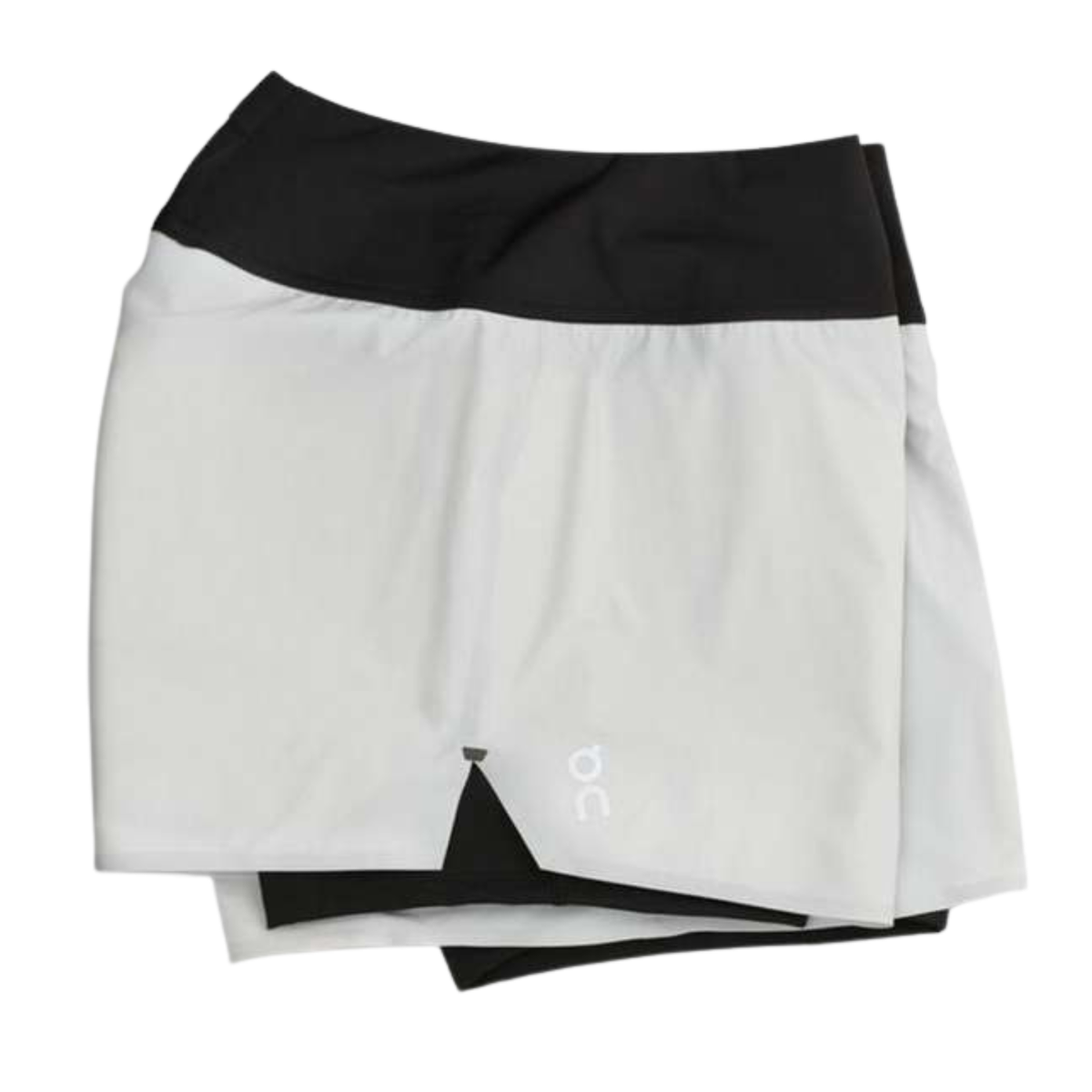 On-Running Ultralight Performance Running Shorts Women - Glacier/Black Clothing On Running