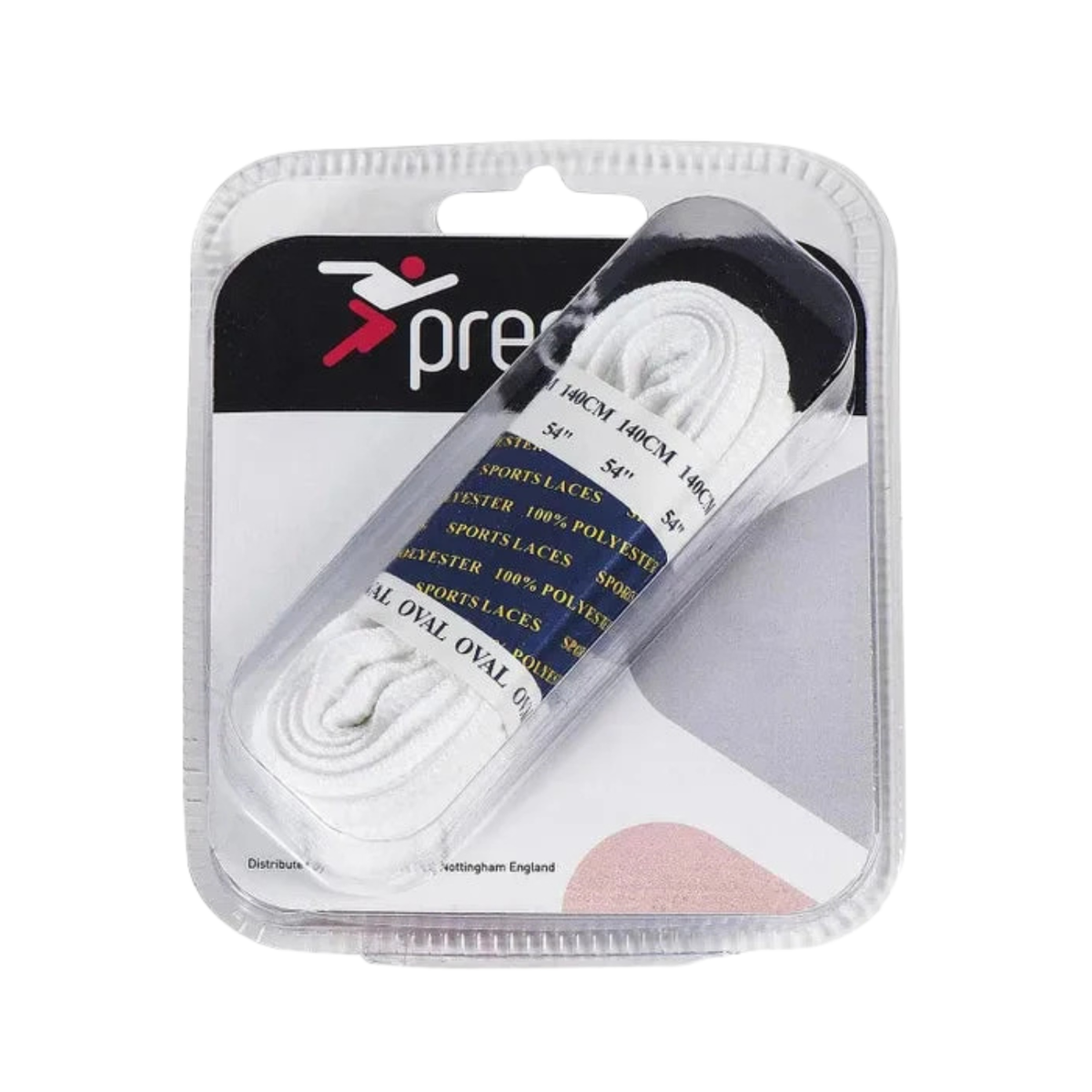 PT Oval Laces WHITE 140cm (FB061W) Accessories Precision