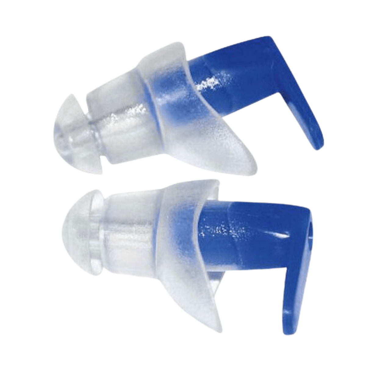 Swimtech Reusable Silicone Swimming Ear Plugs (STA205) Blue One Size Swimming Accessories Swimtech