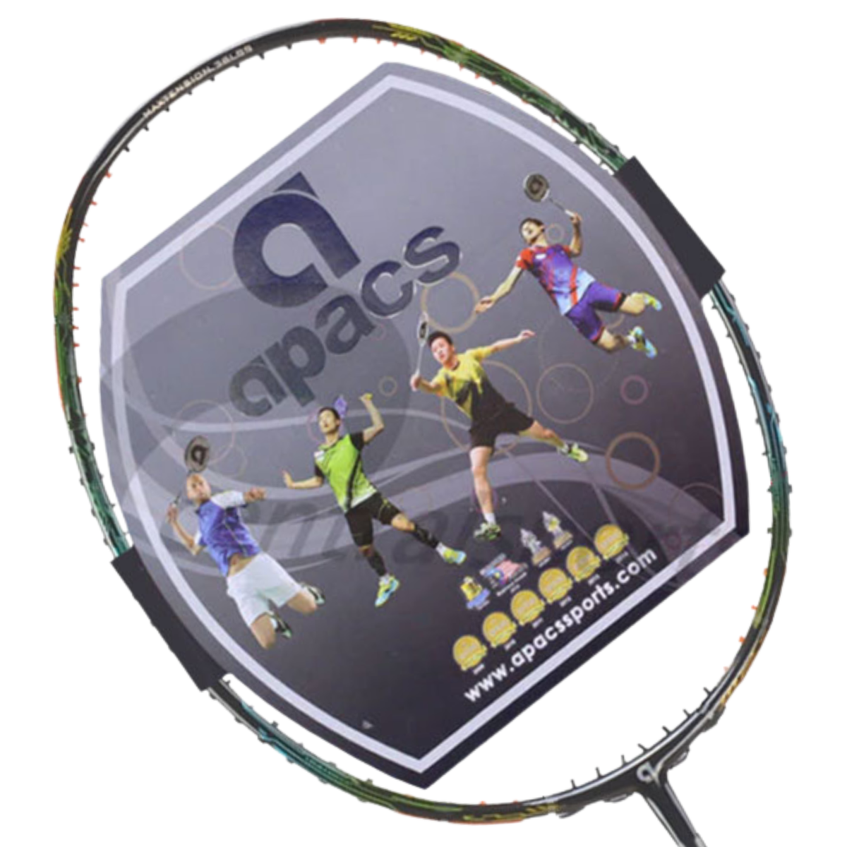 Apacs Fantala Pro 101 Badminton Racket (Unstrung) -Black Black 3UG2 Badminton Rackets Apacs