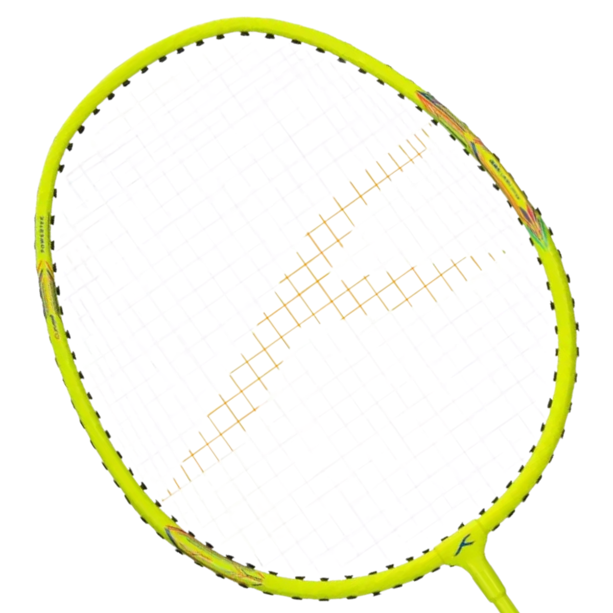 Hundred Powertek 200 2U Badminton Racket - Neon Green by Hundred