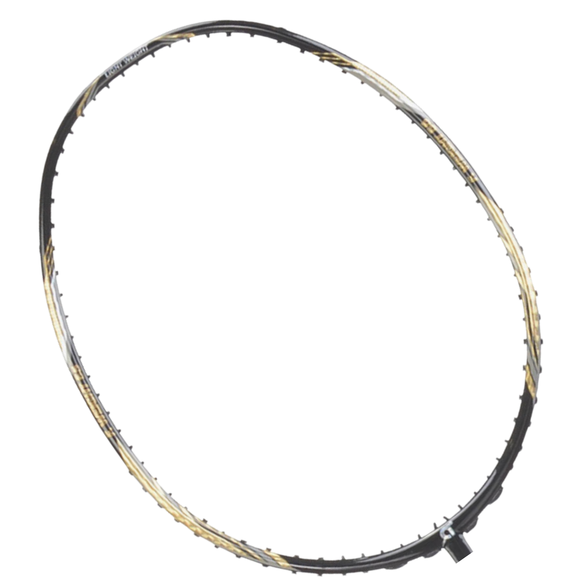Apacs Feather Weight 55 8U Badminton Racket (Unstrung) Black Gold 8UG2 Badminton Rackets Apacs