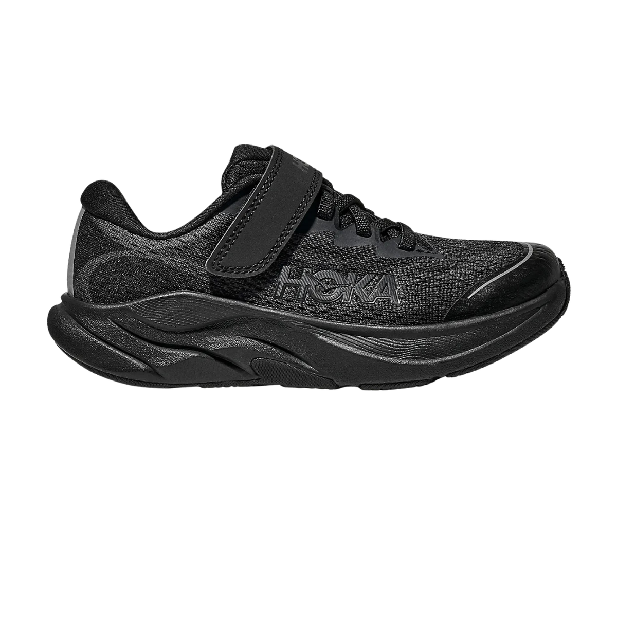 Hoka Rincon 4 Running Shoe Kids - Black Black Black Running Shoes Hoka