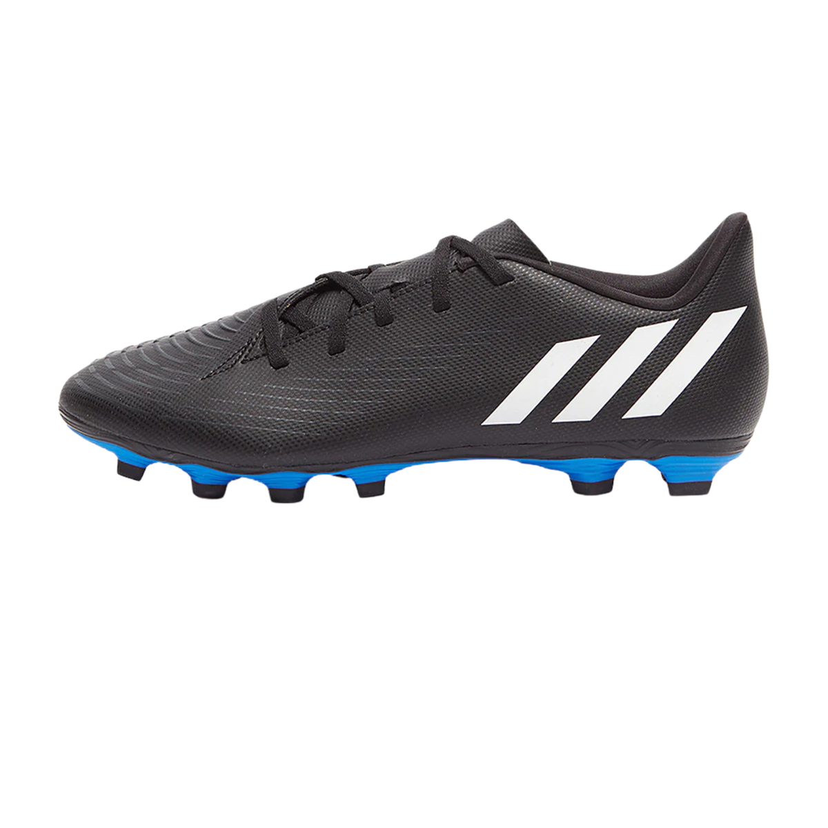 Adidas Predator Edge 4 FxG Football Boots Unisex - Core Black/White/Vivid Red CBLACK FTWWHT VIVRED Football Boots Adidas