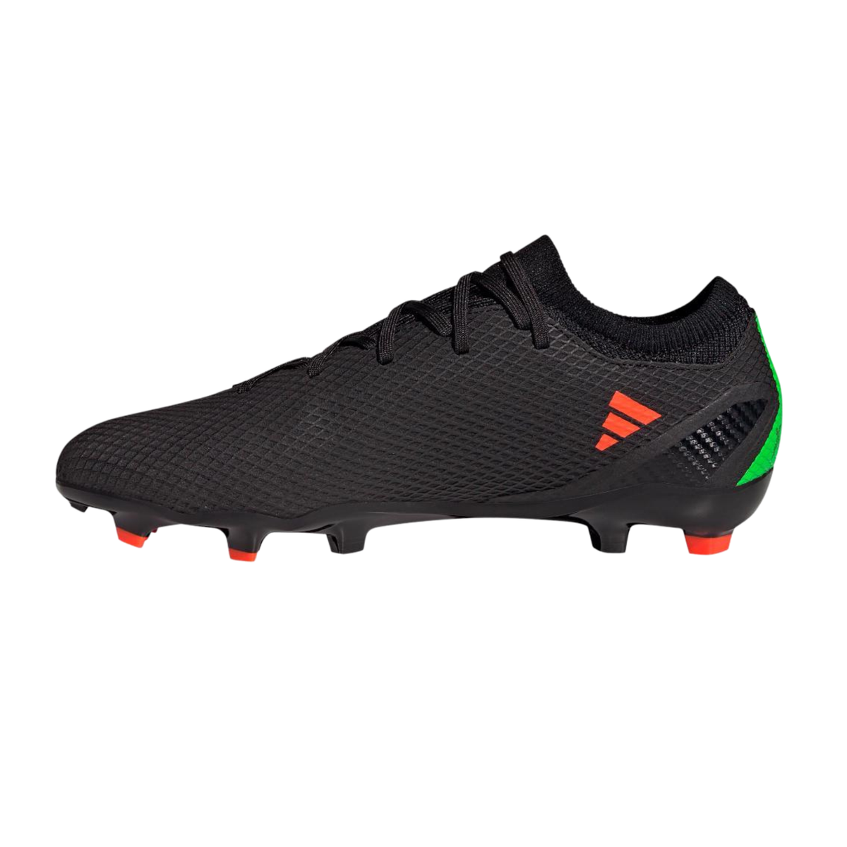Adidas X Speedportal 3 FG Football Boots Unisex - Core Black/Solar Red Football Boots Adidas