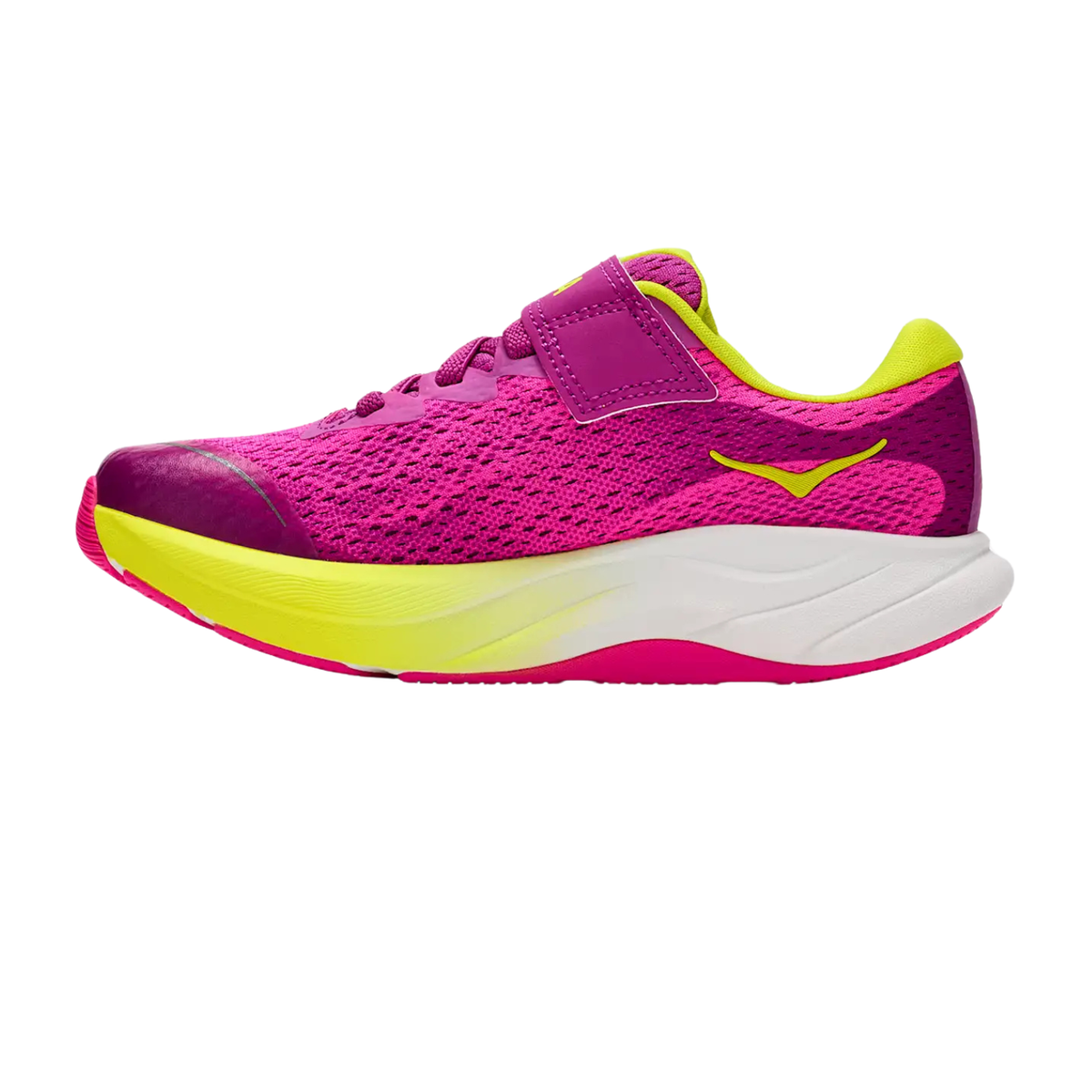 Hoka Rincon 4 Running Shoe Kids - Fuchsia Running Shoes Hoka