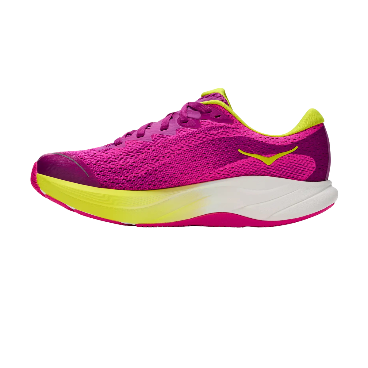 Hoka Rincon 4 Running Shoe Junior - Fuchsia Running Shoes Hoka