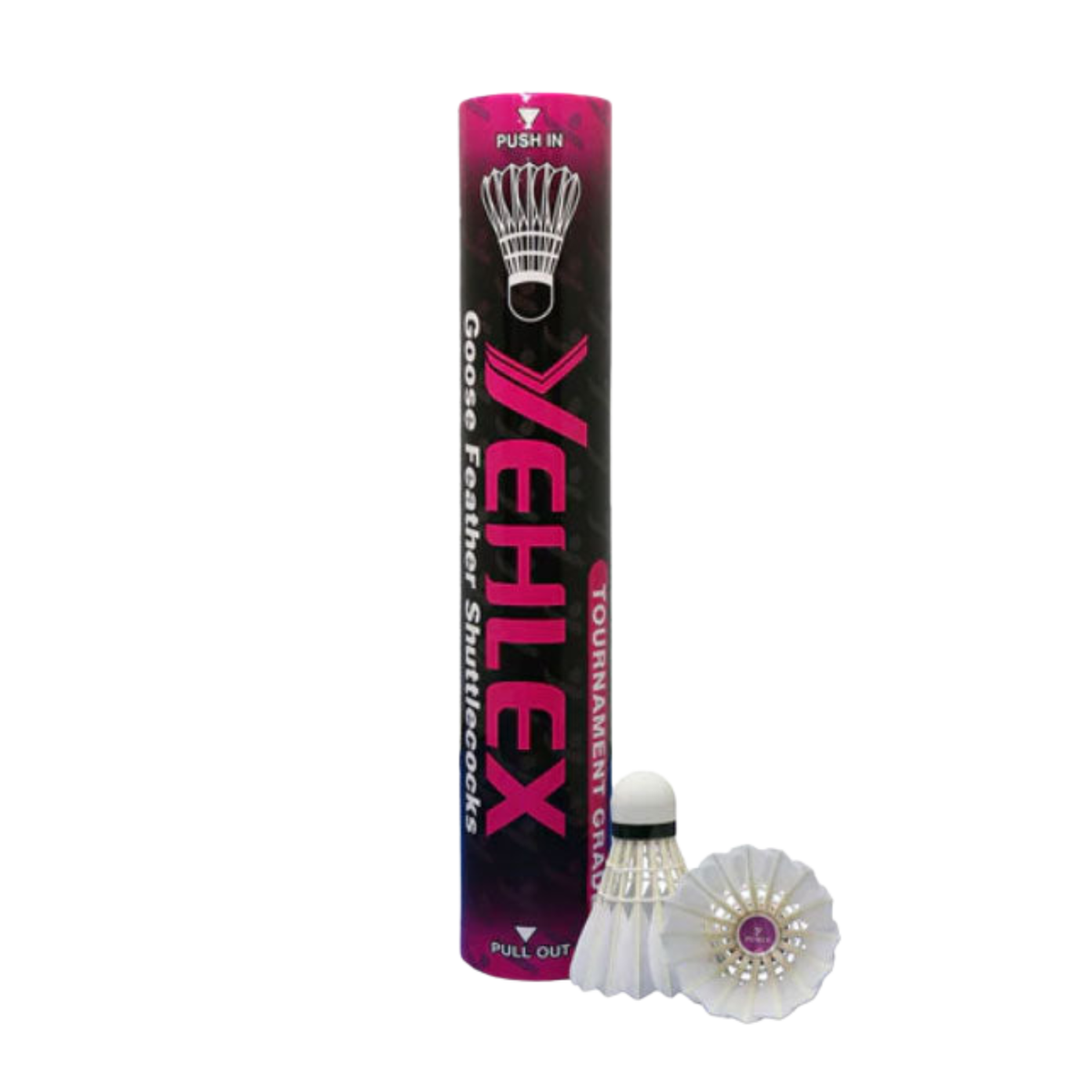 Yehlex Tournament Feather Shuttles - From £27.60 White Feather Shuttle Yehlex