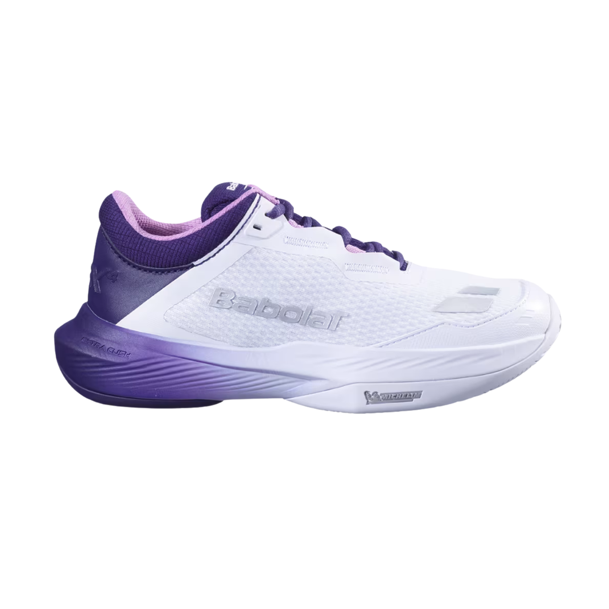 Babolat SFX 4 All Court Women - White/Dark Purple White Dark Purple Tennis Shoes Babolat