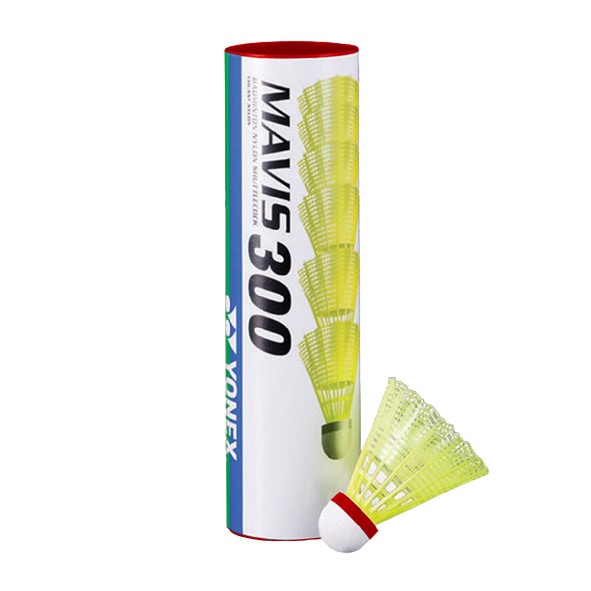 Yonex Mavis 300 Fast 1/2 dozen - Yellow Yellow Fast Synthetic Shuttle Yonex