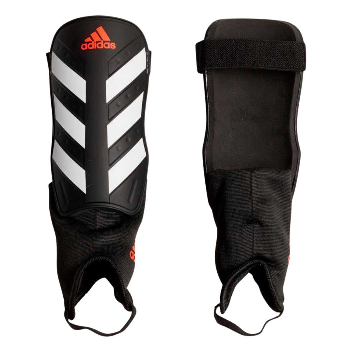 Adidas Everclub Shin Guards - Black/White/Solar Red (CW5564) Shin Guards Adidas
