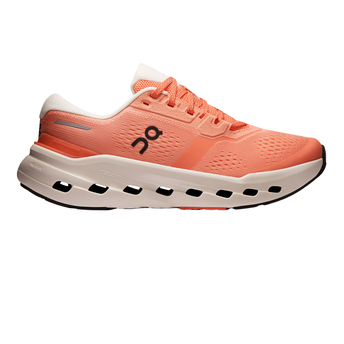 On Cloudrunner 3 Women's Road Running Shoes, Sunstone/Ivory, back view