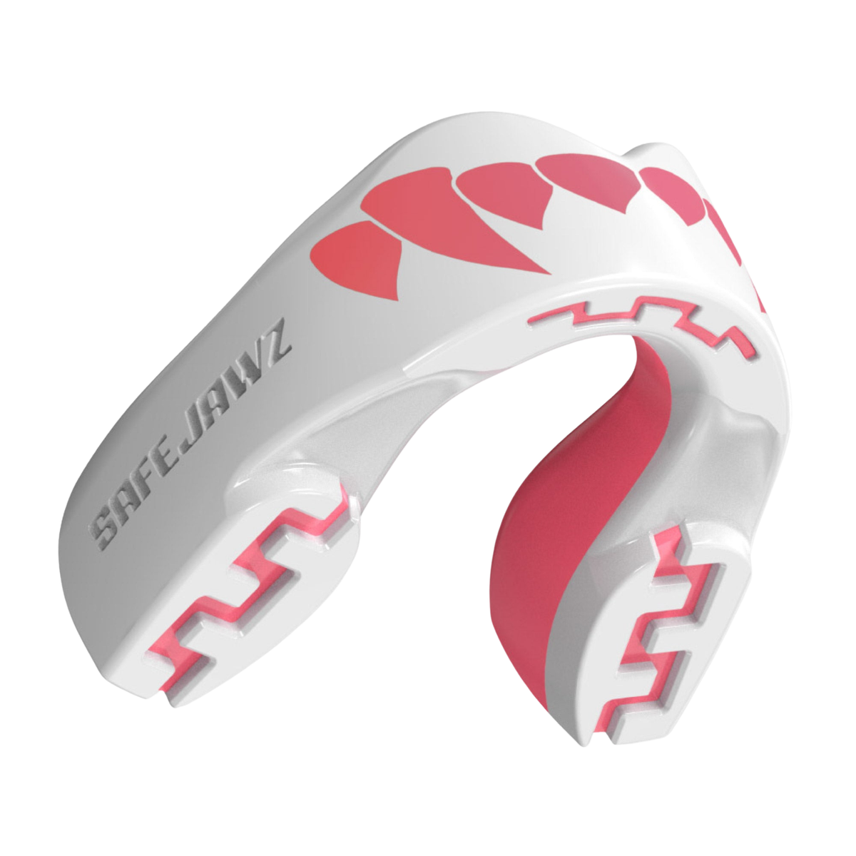 SafeJawz Extro Series self-fit mouthguard, Fangz Pink
