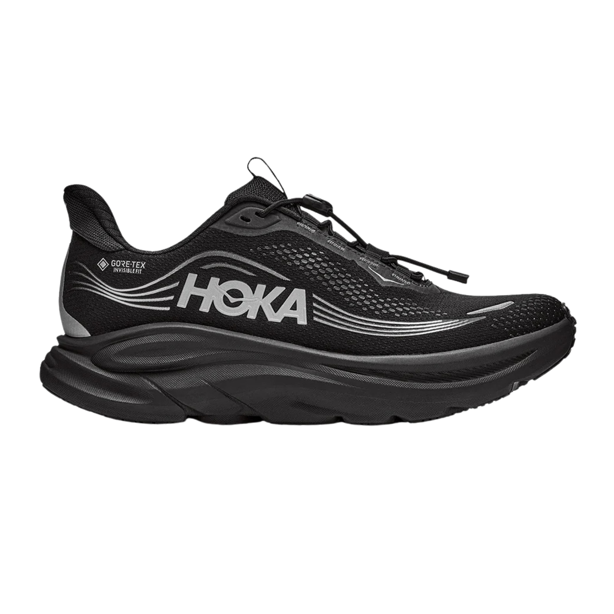 Hoka Clifton 11 GTX Trail Shoe Men - Black/Black
