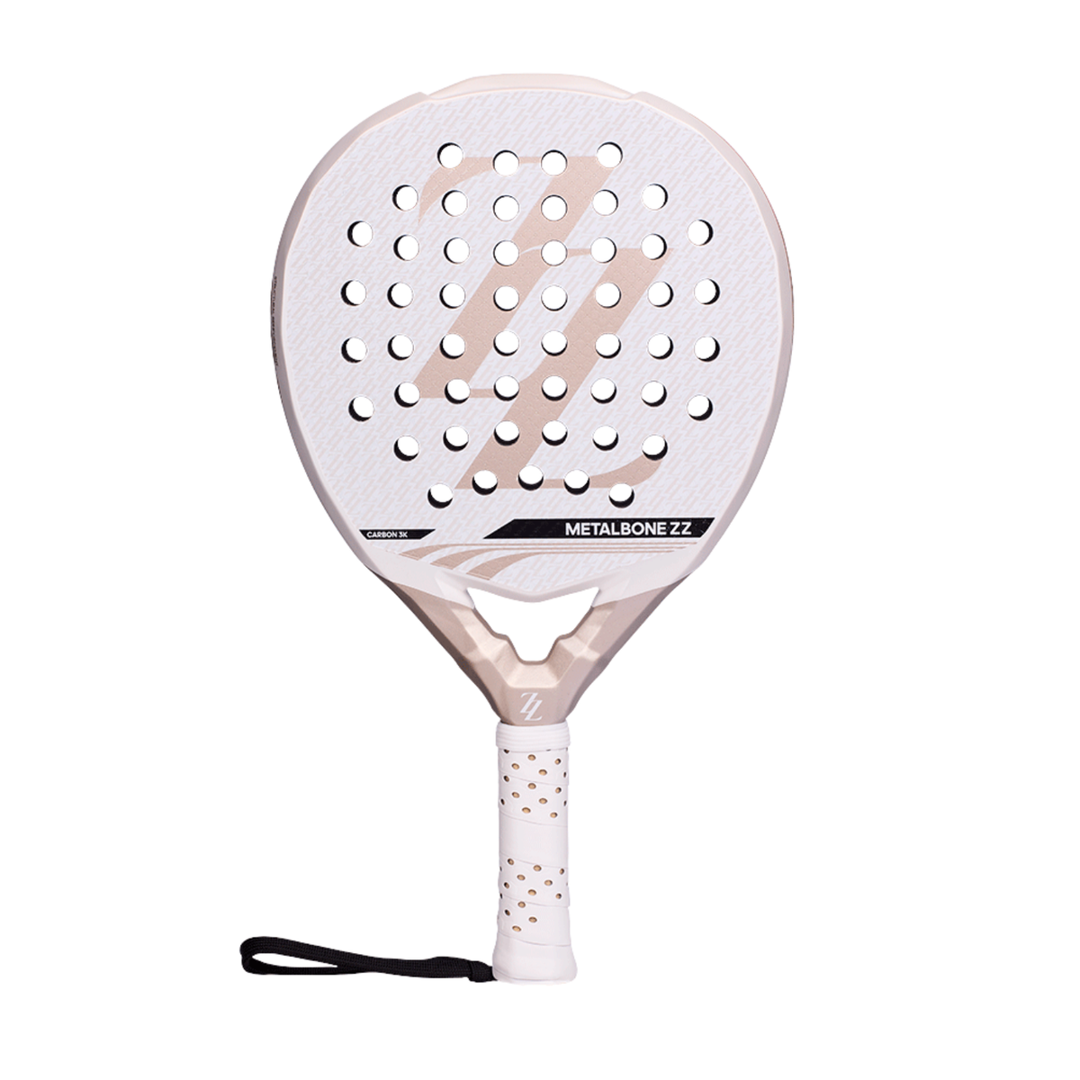 Adidas Metalbone ZZ Carbon 2026 Padel Racket - White White One Size Padel Rackets Adidas