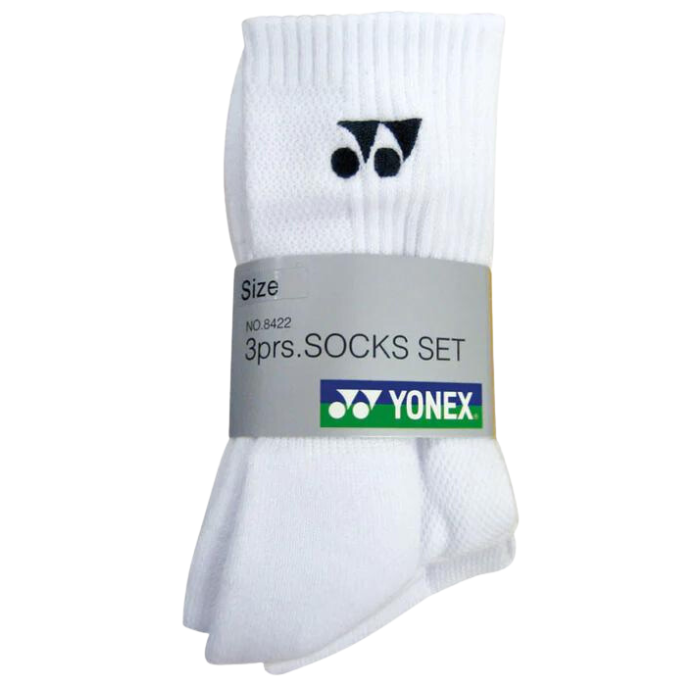 Yonex 3 Pair Pack Socks W8422