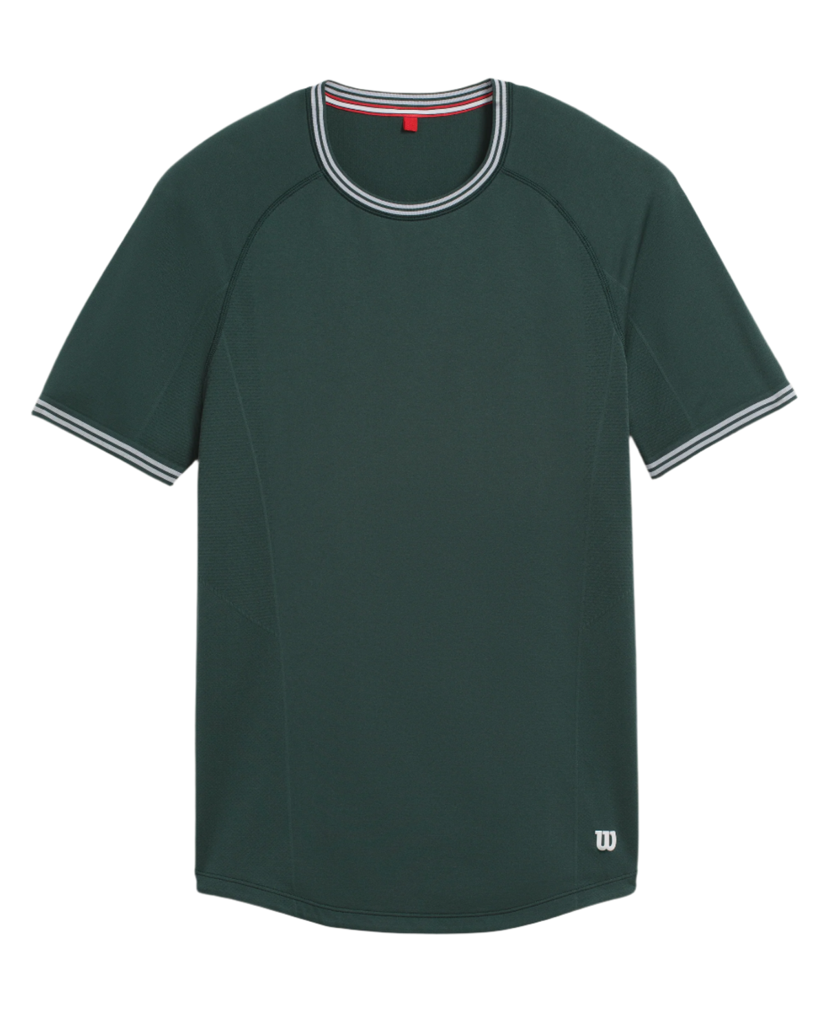 Wilson Court Performance Crew T-Shirt Men - Sycamore Green Sycamore Green S Clothing Wilson
