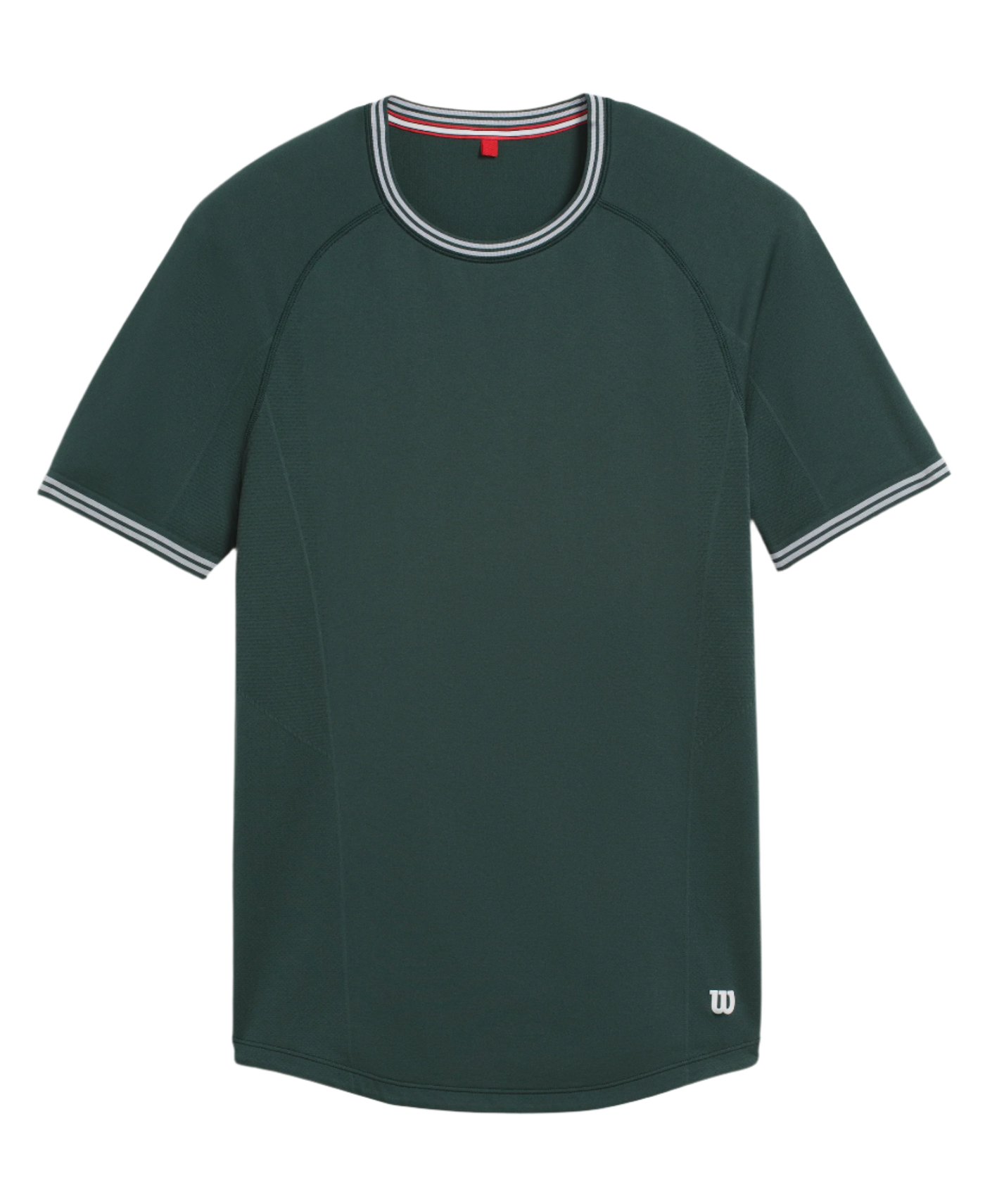 Wilson Court Performance Crew T-Shirt Men - Sycamore Green Sycamore Green S Clothing Wilson