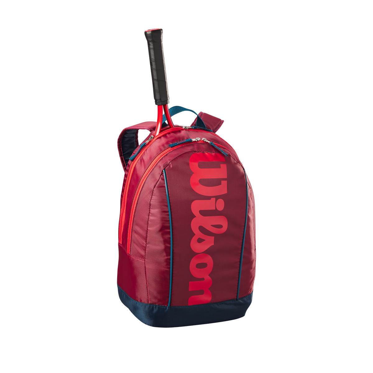 Wilson Junior Backpack - Red Red Infrared Backpack Luggage Wilson