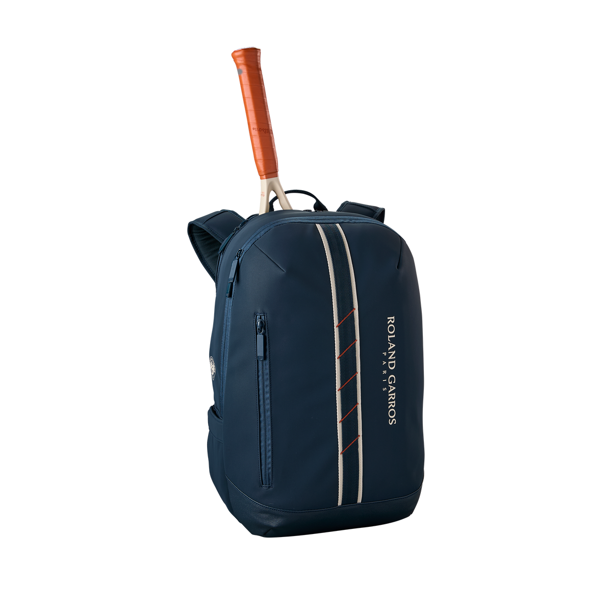 Wilson Roland Garros 2025 Session Soiree Backpack, Dark Navy, back view