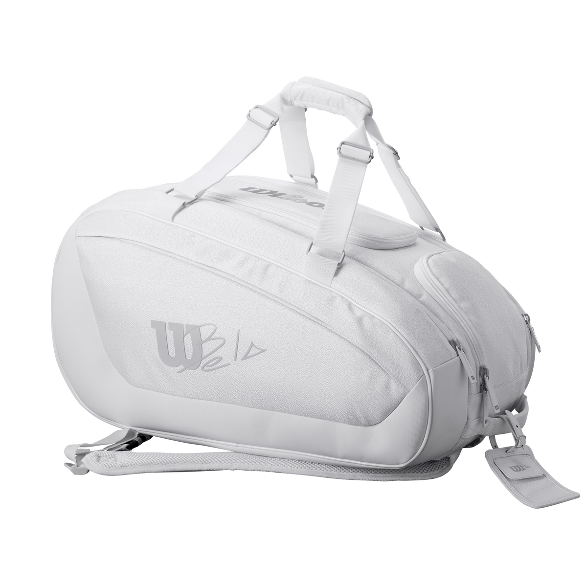 Wilson Bela DNA Super Tour Padel Bag – White Luggage Wilson