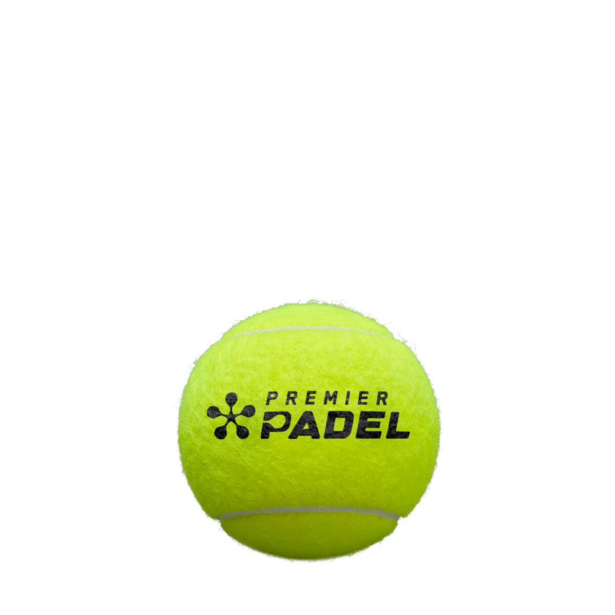 Wilson Premier Padel Balls (3-Pack) YELLOW One Size Tennis Balls Wilson